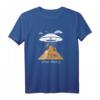 Ancient Alien Theorie T-Shirt – UFO Verschwörung & Pyramiden Design, Geschenk für Alien- und Verschwörungsliebhaber