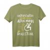 Unterschätze niemals Alten Mann im Rollstuhl T-Shirt – Humorvolles Inklusionsshirt für Rollstuhlfahrer und Menschen mit Gehbehinderung
