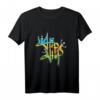 Lustiges Hip Hop Graffiti T-Shirt mit Tanz und Peace-Symbolen – Perfektes Geschenk für Hip Hop Fans und 90er Jahre Liebhaber