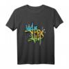 Lustiges Hip Hop Graffiti T-Shirt mit Tanz und Peace-Symbolen – Perfektes Geschenk für Hip Hop Fans und 90er Jahre Liebhaber