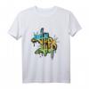 Lustiges Hip Hop Graffiti T-Shirt mit Tanz und Peace-Symbolen – Perfektes Geschenk für Hip Hop Fans und 90er Jahre Liebhaber