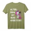 Einhorn T-Shirt Damen Beruf - Lustiges Arbeitskleidungsspruch für Krankenschwestern, Erzieherinnen, Friseure & mehr
