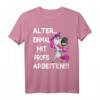Einhorn T-Shirt Damen Beruf - Lustiges Arbeitskleidungsspruch für Krankenschwestern, Erzieherinnen, Friseure & mehr