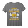 Elektriker Herren T-Shirt zum 65. Geburtstag – Lustiges Geschenk mit Spruch für Elektroniker, Meister und Elektriker Kollegen