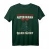 Alter Mann Der Quad Fährt ATV Rentner Quad Bike T-Shirt - Humorvolles Geschenk für Quadfahrer, Väter und Großväter