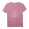 Reiki Eat Sleep Repeat - Spirituelles Yoga Spruch T-Shirt für Yoga-, Reiki- und Spiritualitätsliebhaber, ideales Geschenk für Sommer, Freunde und Familie