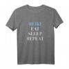 Reiki Eat Sleep Repeat - Spirituelles Yoga Spruch T-Shirt für Yoga-, Reiki- und Spiritualitätsliebhaber, ideales Geschenk für Sommer, Freunde und Familie