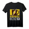 Kaffeeliebhaber mit erneuerbaren Energien T-Shirt – Lustiges und nachhaltiges Design für umweltbewusste Kaffeetrinker