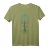 Yggdrasil Weltesche - Moon Phases Tree of Life T-Shirt für Heiden, Wicca & Nordic Mythology - Perfektes Geschenk für Festivals & Jahresfeste
