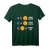Lustiges Astronomie T-Shirt mit Mond, Sonne & Ringen - Perfekt für Raum- und Sternenliebhaber, Hobby-Astronomen & Nerds