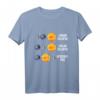 Lustiges Astronomie T-Shirt mit Mond, Sonne & Ringen - Perfekt für Raum- und Sternenliebhaber, Hobby-Astronomen & Nerds