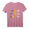 Lustiges Astronomie T-Shirt mit Mond, Sonne & Ringen - Perfekt für Raum- und Sternenliebhaber, Hobby-Astronomen & Nerds