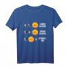 Lustiges Astronomie T-Shirt mit Mond, Sonne & Ringen - Perfekt für Raum- und Sternenliebhaber, Hobby-Astronomen & Nerds