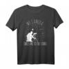 HapOwl für Fotograf & Astronomie Liebhaber - T-Shirt mit Sternen Design & Spruch 'My Camera takes me to the sky' für Hobbyastronomen & Weltraumbeobachter