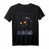 Sonnensystem Grafik-T-Shirt – Cooles Astronomie Geschenk für Wissenschaftsbegeisterte, Schüler, Lehrer & Hobbyastronauten