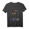 Sonnensystem Grafik-T-Shirt – Cooles Astronomie Geschenk für Wissenschaftsbegeisterte, Schüler, Lehrer & Hobbyastronauten