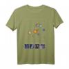 Sonnensystem Grafik-T-Shirt – Cooles Astronomie Geschenk für Wissenschaftsbegeisterte, Schüler, Lehrer & Hobbyastronauten