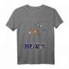 Sonnensystem Grafik-T-Shirt – Cooles Astronomie Geschenk für Wissenschaftsbegeisterte, Schüler, Lehrer & Hobbyastronauten