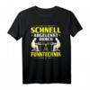 Amateurfunk T-Shirt - Schnell abgelenkt durch Funktechnik für Funkenthusiasten und Amateurfunker