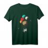 Astronaut Planeten Ballons Weltall T-Shirt – Lustiges Raumfahrt Geschenk für Astronomie- und Weltraum-Fans, Kinder und Erwachsene