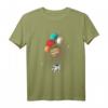 Astronaut Planeten Ballons Weltall T-Shirt – Lustiges Raumfahrt Geschenk für Astronomie- und Weltraum-Fans, Kinder und Erwachsene
