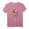 Astronaut Planeten Ballons Weltall T-Shirt – Lustiges Raumfahrt Geschenk für Astronomie- und Weltraum-Fans, Kinder und Erwachsene