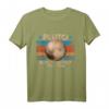 HapOwl Vintage Never Forget Pluto - Lustiges Retro Astronomie Space Kurzarm T-Shirt für Nerds & Astronomie-Fans