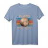 HapOwl Vintage Never Forget Pluto - Lustiges Retro Astronomie Space Kurzarm T-Shirt für Nerds & Astronomie-Fans