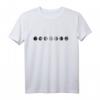 Mondphasen Astronomie T-Shirt – Perfektes Geschenk für Astronomen, Nerds und Wissenschaftler zu Weihnachten & Geburtstag