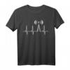 HAM Funkgeschenke für Papa – Funkantenne & Heartbeat Pulse T-Shirt für Hobbyisten und Radio-Liebhaber zum Vatertag