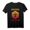 Ham Radio - Das ursprüngliche soziale Netzwerk T-Shirt für Funkamateure, Morse-Code & Elektronik - Perfektes Geschenk für Hamfest und Wettbewerbe
