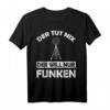 Ham Radio - Der tut nix der will nur Funken T-Shirt - Lustiges Funker T-Shirt für Amateurfunker und Funkamateure, perfekt als Geschenk für Männer
