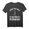 Ham Radio - Der tut nix der will nur Funken T-Shirt - Lustiges Funker T-Shirt für Amateurfunker und Funkamateure, perfekt als Geschenk für Männer