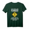 Funker Sprüche T-Shirt - Ich bin am Funken Bier Bringen Abflug | Originelles Hobby Funker Outfit für Amateurfunker & Funk Enthusiasten