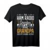 Herren Im a HAM Radio Grandpa T-Shirt - Witziges Funk Outfit für Funkamateure, Funktreffen & Fuchsjagd