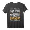 Herren Im a HAM Radio Grandpa T-Shirt - Witziges Funk Outfit für Funkamateure, Funktreffen & Fuchsjagd