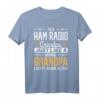 Herren Im a HAM Radio Grandpa T-Shirt - Witziges Funk Outfit für Funkamateure, Funktreffen & Fuchsjagd
