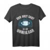 Football Arzt sagt unheilbar Fun Trikot für Footballspieler - Lustiges Football Geschenk für Fans & Spieler zum Geburtstag oder Weihnachten