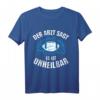 Football Arzt sagt unheilbar Fun Trikot für Footballspieler - Lustiges Football Geschenk für Fans & Spieler zum Geburtstag oder Weihnachten