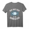 Football Arzt sagt unheilbar Fun Trikot für Footballspieler - Lustiges Football Geschenk für Fans & Spieler zum Geburtstag oder Weihnachten