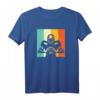 Retro American Football Spieler Geschenk - Vintage T-Shirt für Fans, Trainer & Spieler