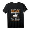 Der König will Ape fahren T-Shirt - Lustiges Piaggio Ape 50 Dreirad Kult Outfit für Fans & Liebhaber