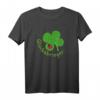 Glücksbringer Marienkäfer & Kleeblatt T-Shirt – Viel Glück Geschenkidee für Freunde, Kinder & Familie bei Prüfungen, Abschluss & Geburtstagen