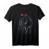Pferde Mädchen Reiterin T-Shirt - Perfektes Geschenk für Pferdeliebhaberinnen, Reiterinnen & Pferdefans zu Weihnachten & Geburtstag