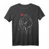 Pferde Mädchen Reiterin T-Shirt - Perfektes Geschenk für Pferdeliebhaberinnen, Reiterinnen & Pferdefans zu Weihnachten & Geburtstag