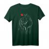 Pferde Mädchen Reiterin T-Shirt - Perfektes Geschenk für Pferdeliebhaberinnen, Reiterinnen & Pferdefans zu Weihnachten & Geburtstag