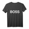 BOSS T-Shirt - Klassisch geschnitten, doppelt genähter Saum, hochwertiges Marken-T-Shirt für stilvolle Looks