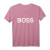 BOSS T-Shirt - Klassisch geschnitten, doppelt genähter Saum, hochwertiges Marken-T-Shirt für stilvolle Looks