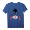 HapOwl Winnie The Pooh Eeyore Big Face T-Shirt - Offiziell Lizenzierte Disney Geschenkidee