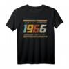 Vintage Geburtstags T-Shirt Est 1966 - Klassisch, limitiert & original für Jubilare und Sammler